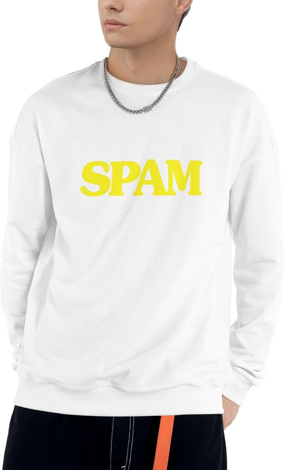 Spam Mans Woman'Shoodie Long Sleeve Sweatshirts Classic Sweatshirts Pullover Crew Neck
