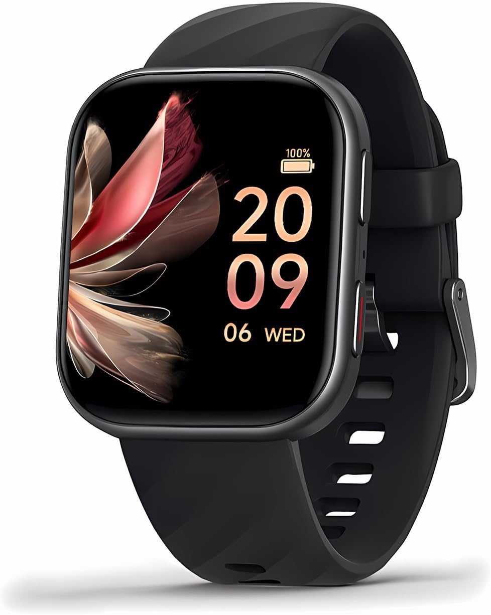 FITVII Health & Fitness Tracker (Answer/Make Calls), Smart Watch with 24/7 Heart Rate and Blood Pressure, Sleep Tracking Blood Oxygen Monitor, 120 Sport Mode Activity Tracker