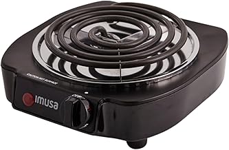 IMUSA Single Electric Burner, Black