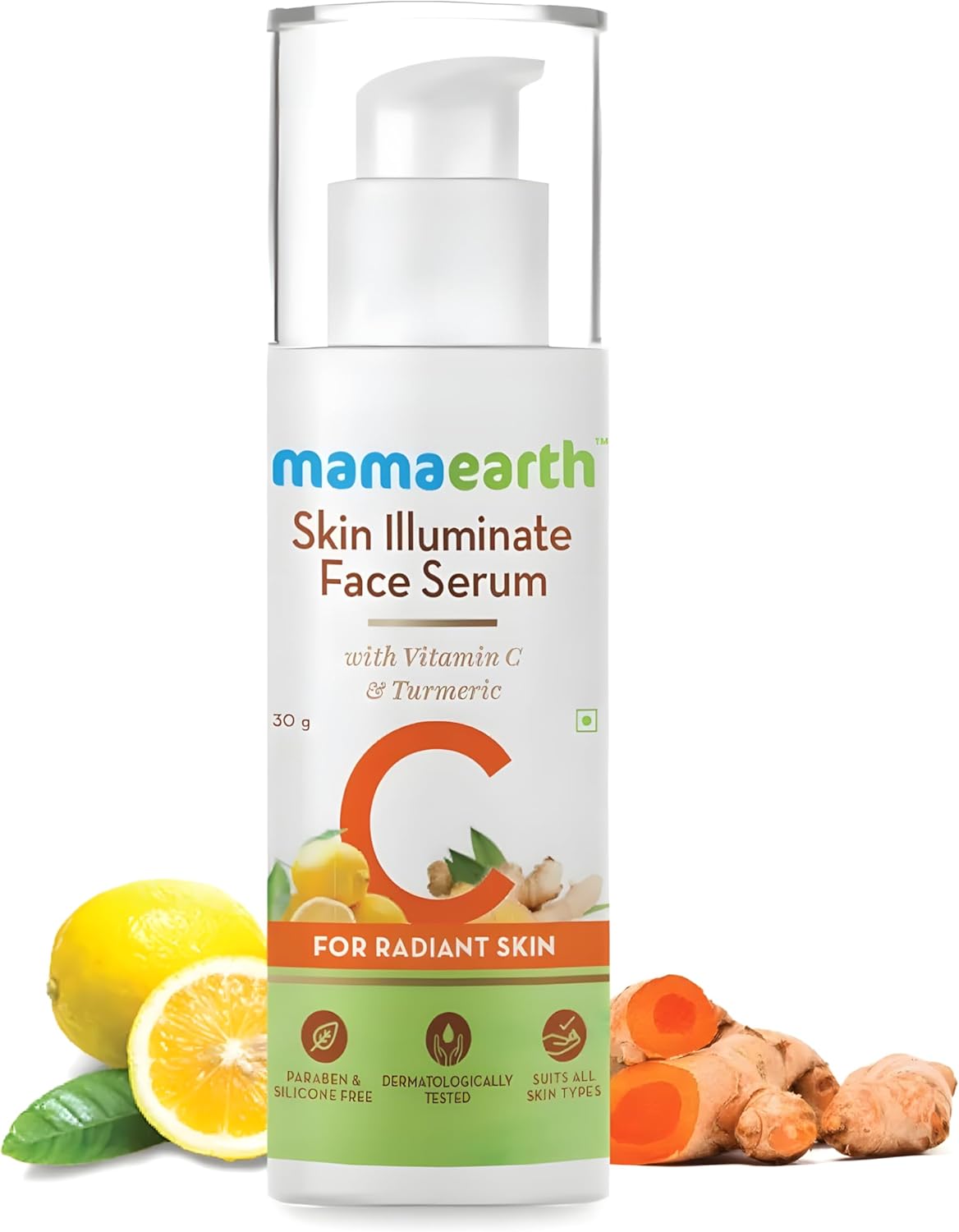 Skin Illuminate Face Serum for Radiant Skin with Vitamin C & Turmeric – 30 gm