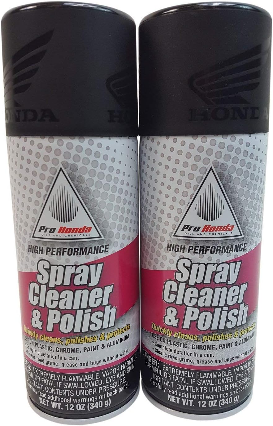 HONDA 08732-SCP00 Spray Cleaner and Polish, 12 oz., 2 Cans