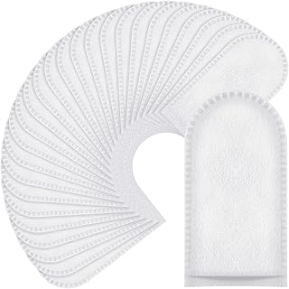 Treela 100 Pieces Finger Cots Disposable Finger Covers Newborn Baby Diaper Cream Finger Protectors Keeps Fingers and Nails Clean for Home Travel