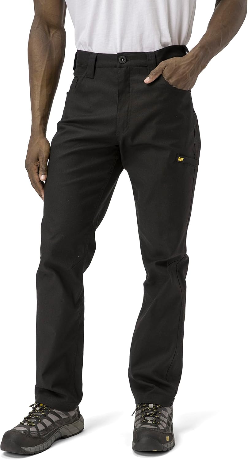 CAT Workwear Men's 1080038 Stretch Canvas Straight Fit Utility Pant