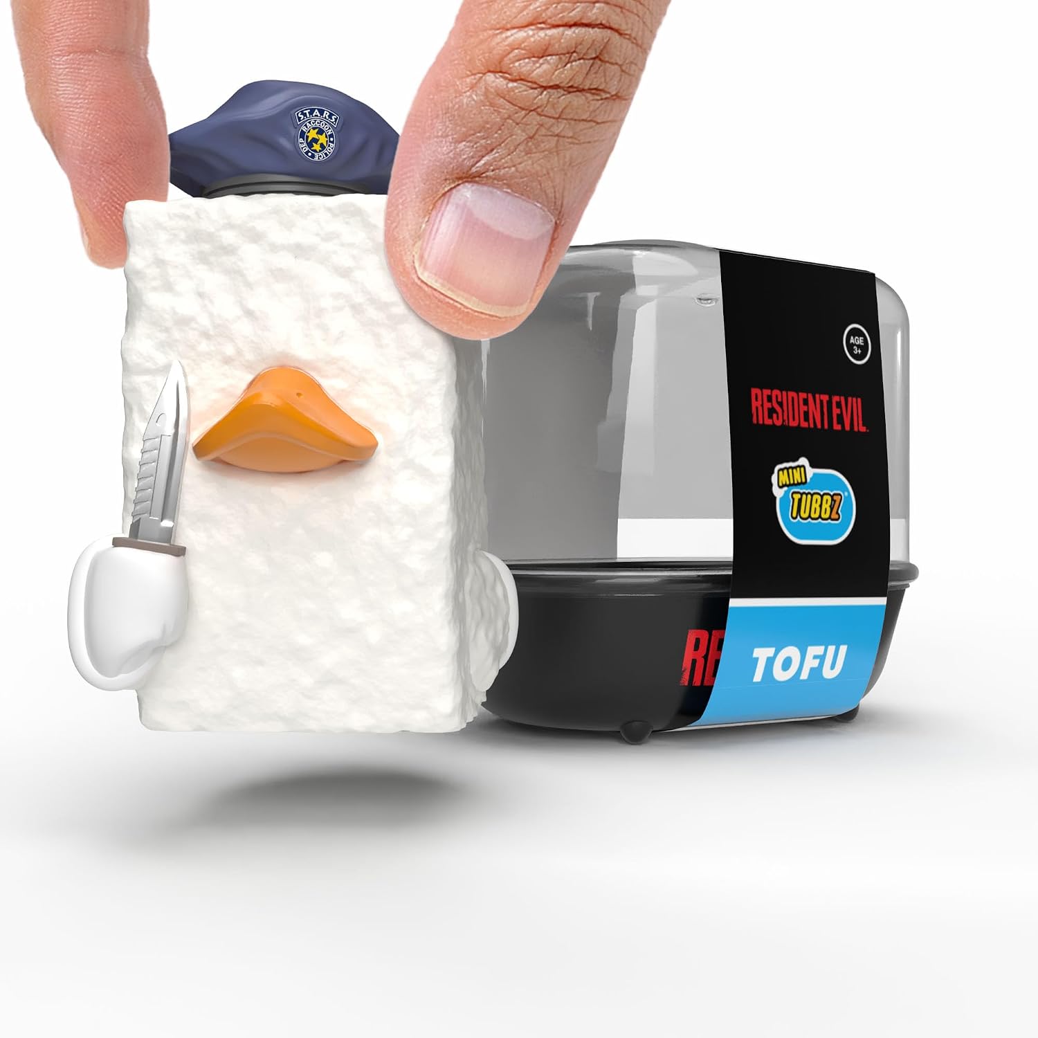 TUBBZ: Resident Evil 4th Survivor Tofu Mini Rubber Duck Collectable Toy 5cm