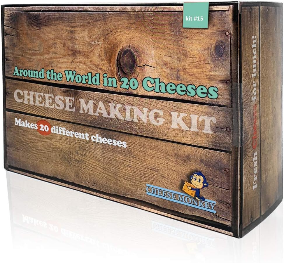 Cheese Making Kit - Around the World in 20 Cheeses