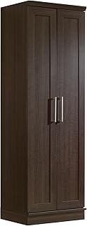 Sauder HomePlus Storage Pantry cabinets, L: 23.31" x W: 17.01" x H: 71.18", Dakota Oak