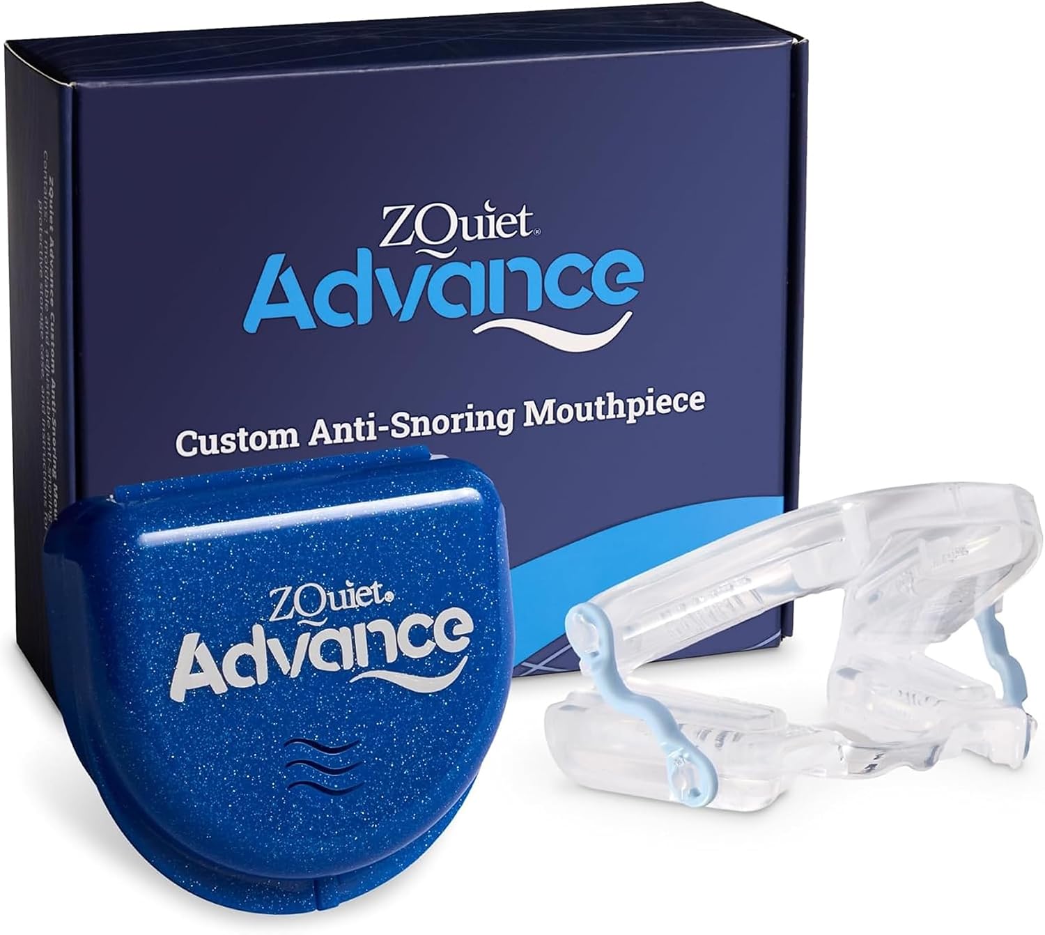 ZQuiet Advance Custom Anti-Snoring Mouthpiece, 4-Level Jaw Advancement