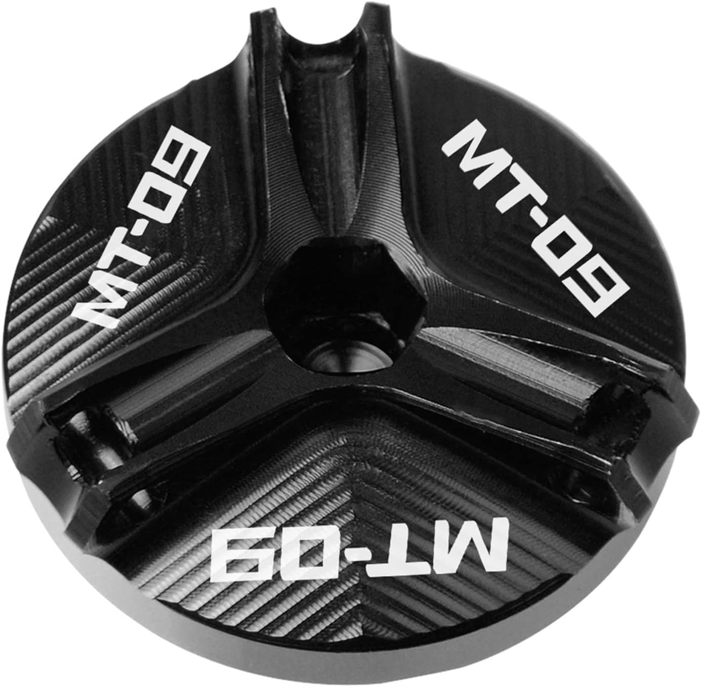 Oil Cover Motorcycle Aluminum M20*2.5 CNC Engine Oil Filter Cup Plug Cover Screw For Yamaha MT-09 MT09 2014 2015 2016 2017 2018 2019 2013 for Oil Tank (Color : Black)