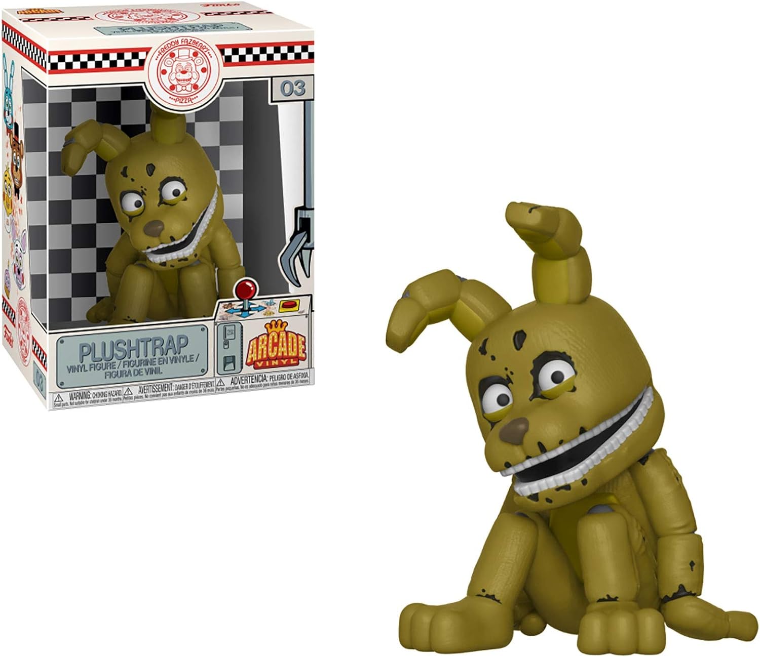 Funko Vinyl Figure: Five Nights at Freddy's Toy Chica Collectible Figure, Multicolor