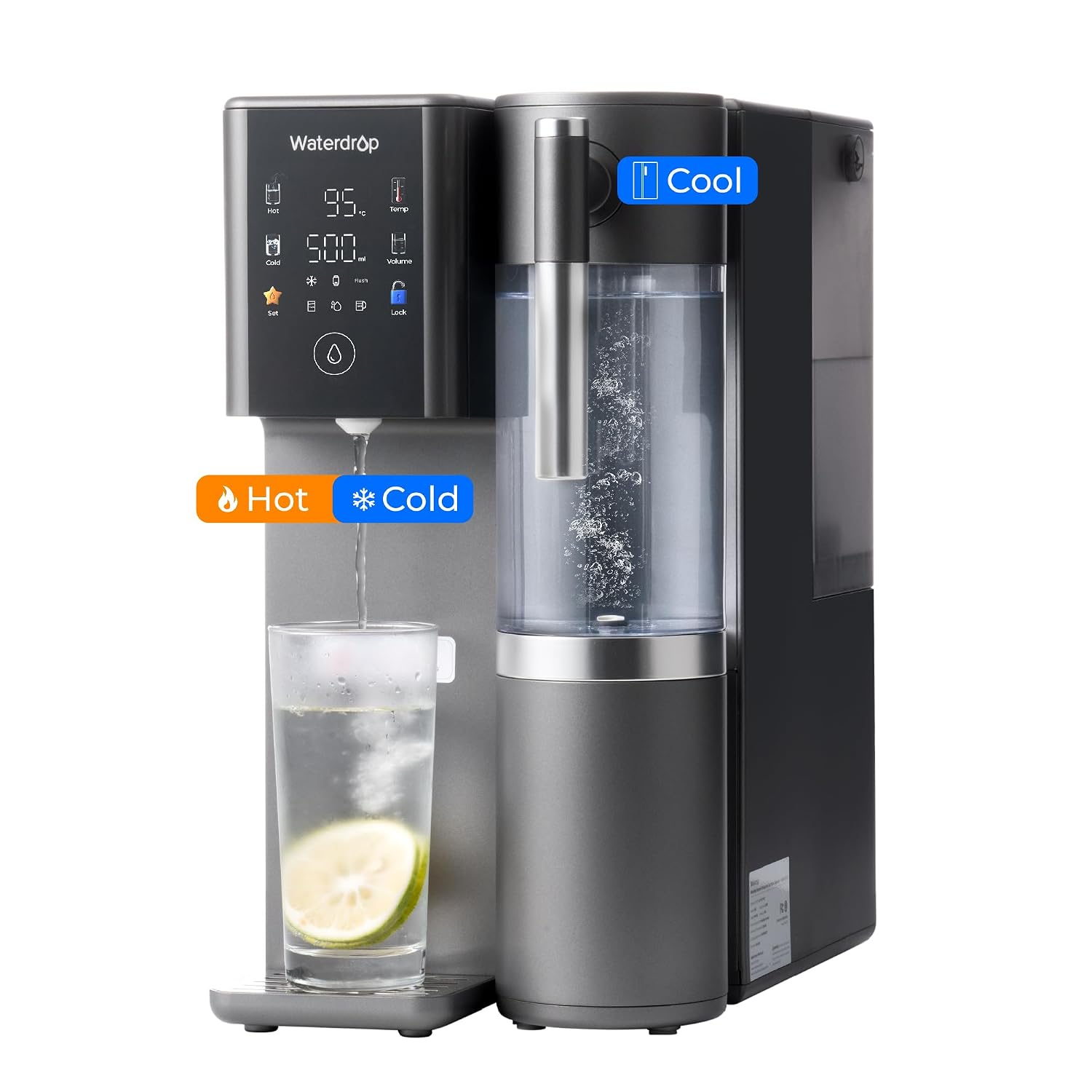 Waterdrop A2 Hot and Cold Countertop Reverse Osmosis System