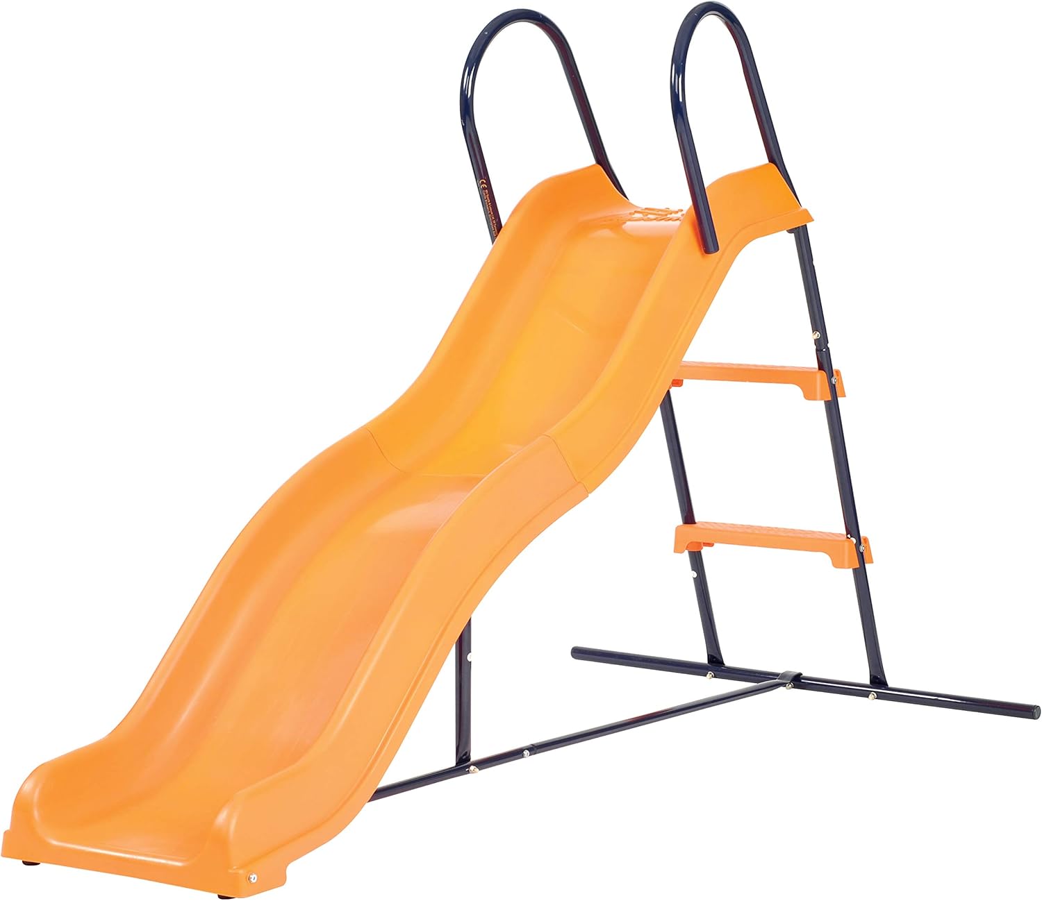 Hedstrom Wavy Slide - Durable Steel Frame, Easy Assembly, Enhanced Safety Features - Perfect for Outdoor Fun - Recommended Age 3-10 Years - Dimensions: 116.5cm x 96cm x 180cm