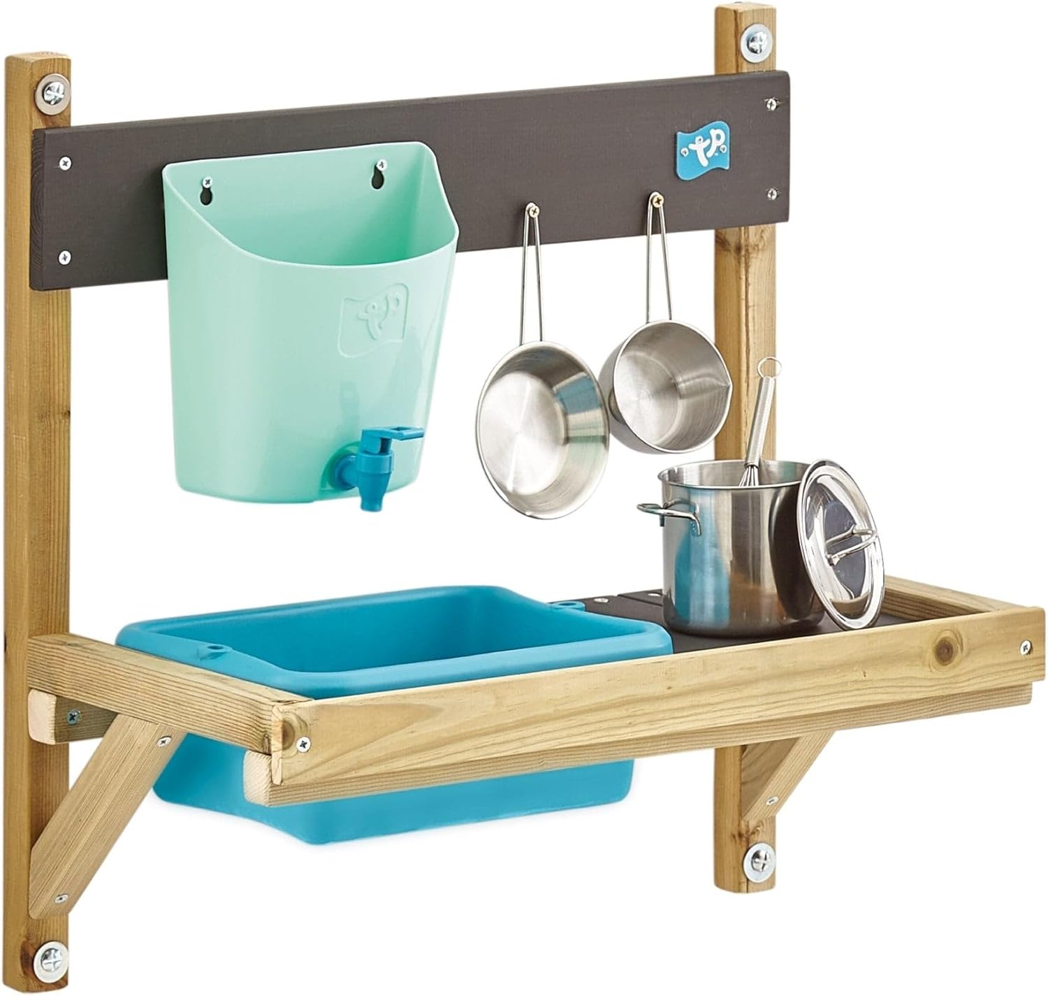 TP Toys Early Fun Mud Kitchen Playhouse Accessory, Wooden