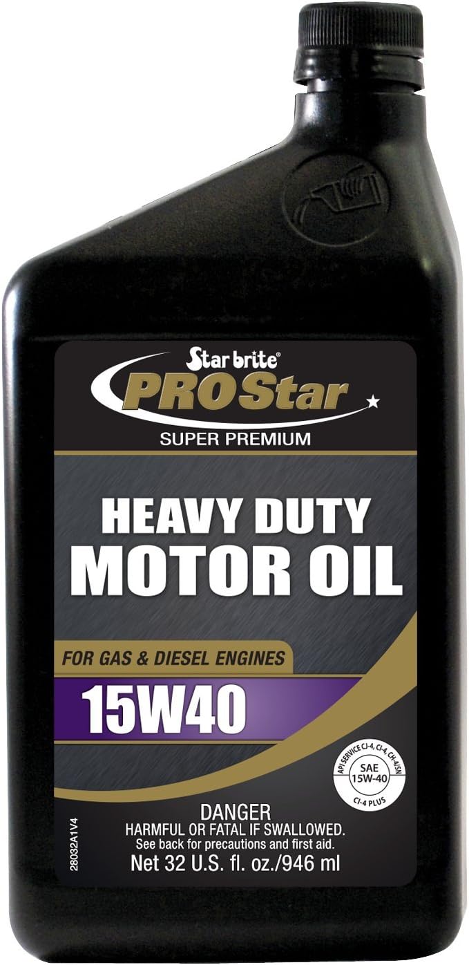 Star brite Pro Star Super Premium Heavy Duty Motor Oil SAE 15W 40-32 oz