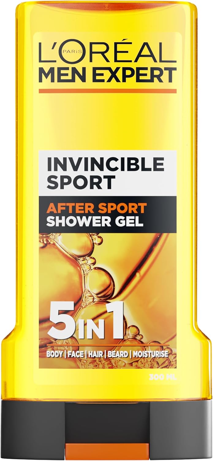 L'Oreal Paris Men Expert Invincible Sport Shower Gel, 300 ml