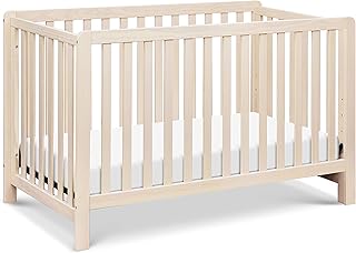 Carter's by DaVinci Colby 4-in-1 Convertible Crib - GREENGUARD Gold Certified Convertible Baby Crib to Toddler Bed, Daybed, Full-Size Bed - Wooden Baby Bed w/Four Adjustable Heights - Washed Natural