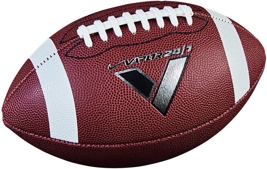 Nike Vapor 24/7 Official Football (Brown/White/Black, Official-NFHS)