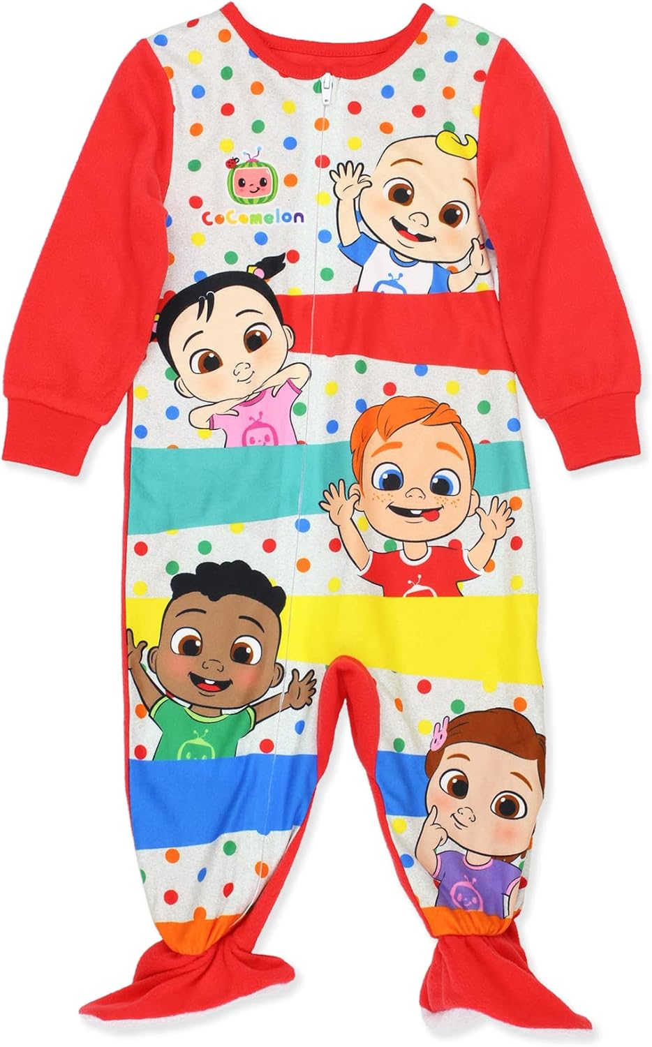 CoComelon Toddler Infant Footed Blanket Sleeper Pajamas