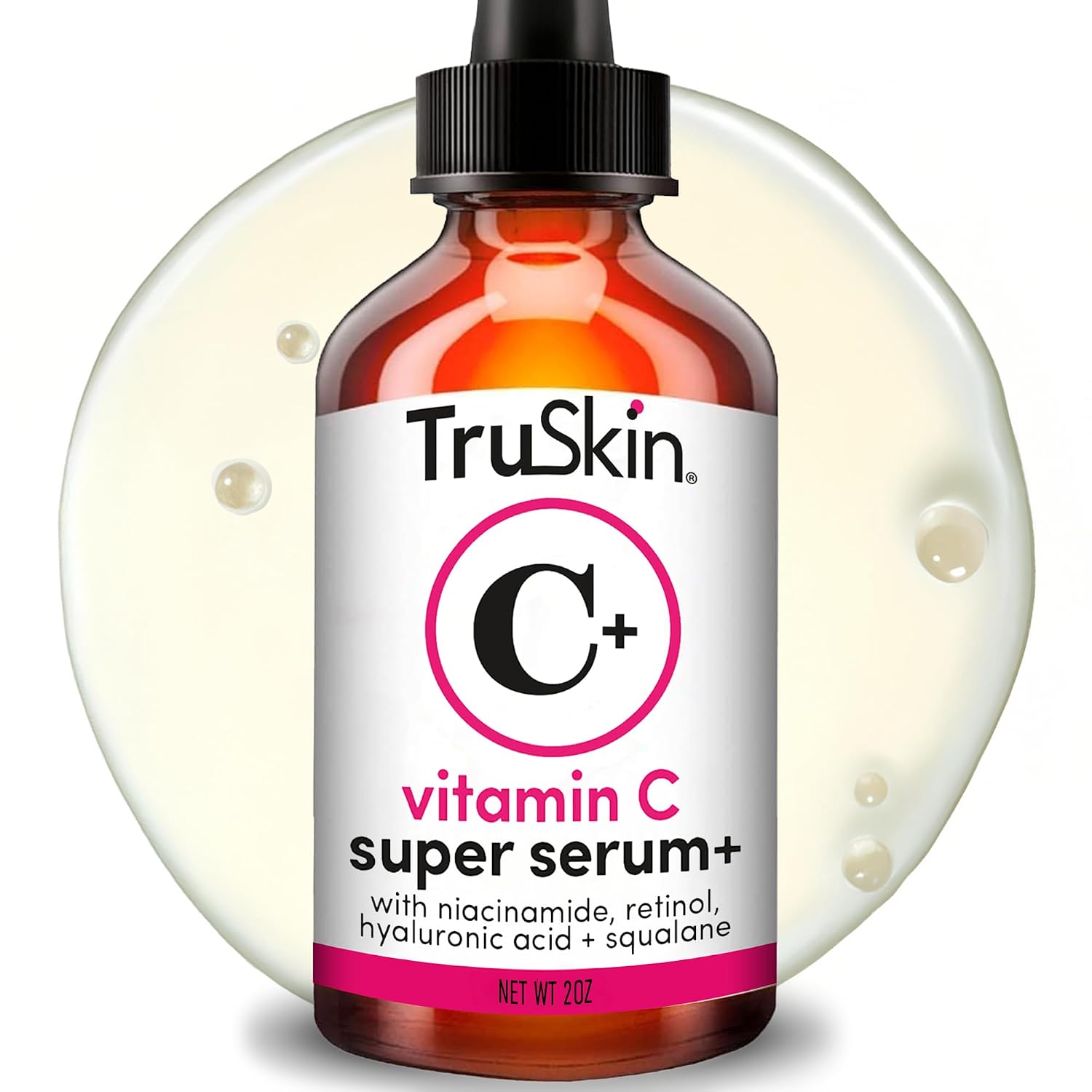 TruSkin Vitamin C Super Serum for Face, 5 Skin Benefits, 2 fl oz