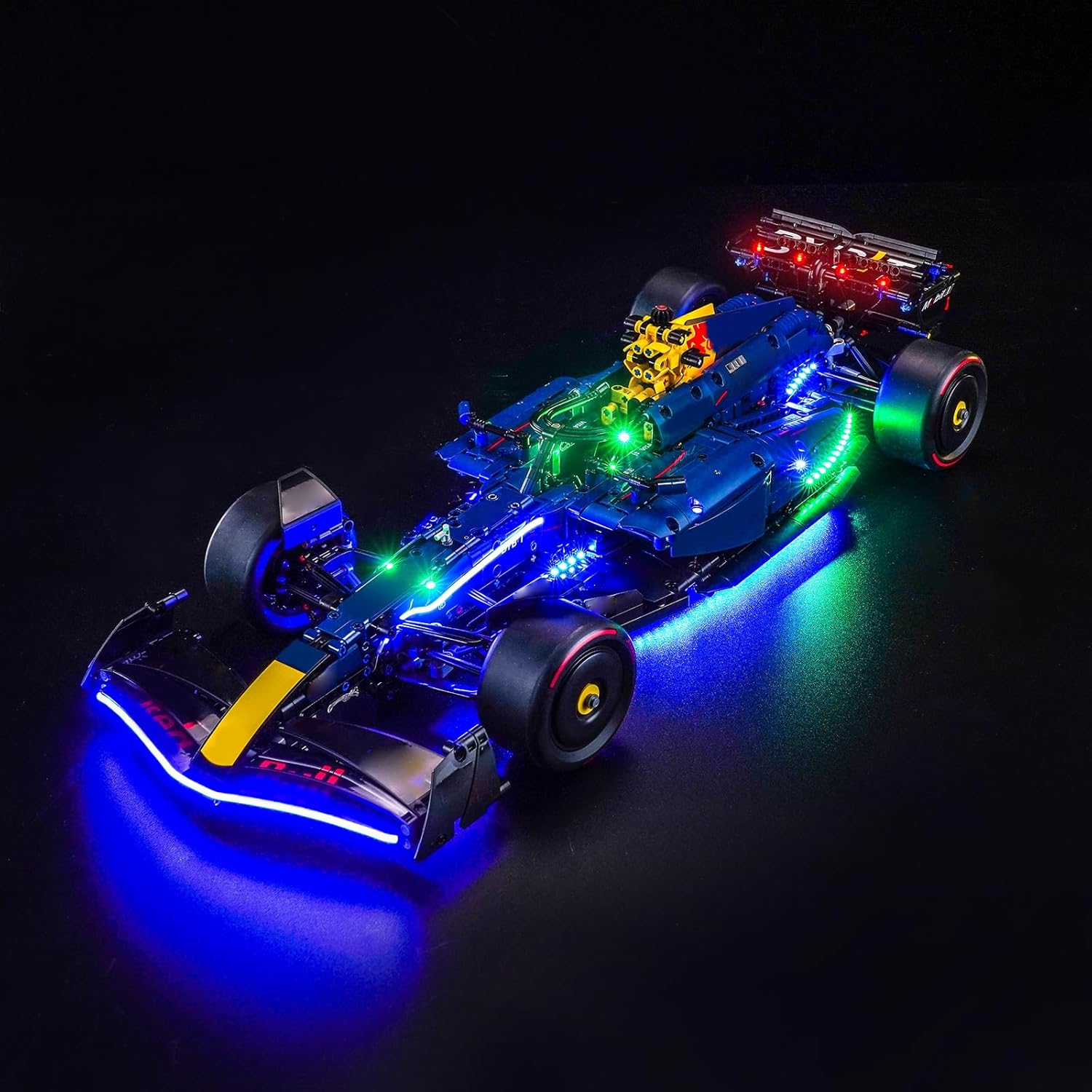 LocoLee Led Light Set Compatible with Lego 42206 Oracle Red Bull Racing RB20 F1 Car Led Decoration Lighting Kit Compatible with Lego 42206 Building Blocks Model,Only Lights Set,No Model