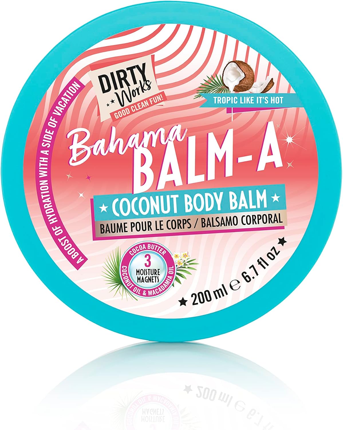 Dirty Works Tropic Like it's Hot Bahama Balm-a Coconut Body Balm 200ml