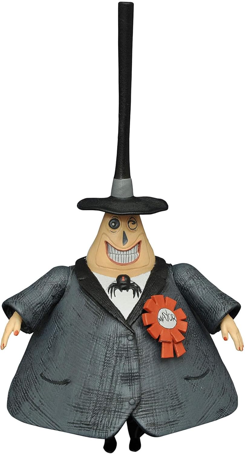 Diamond Select Toys The Nightmare Before Christmas Best of Series: Mayor Action Figure, Multicolor