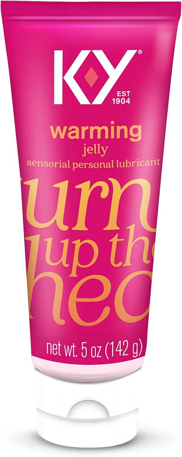 K-Y Warming Jelly Personal Lubricant Tube, 5 Ounce