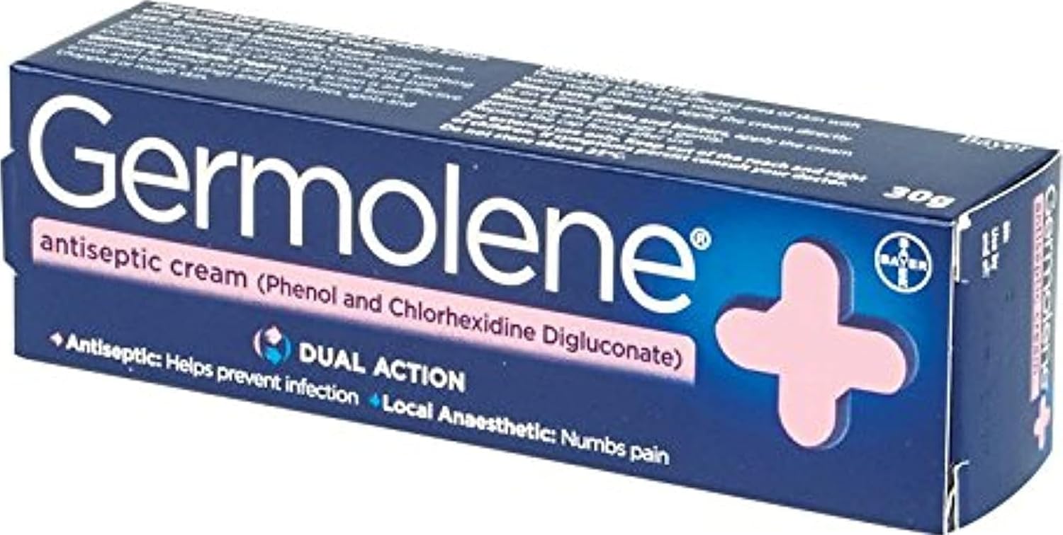 GERMOLENE Antiseptic Cream with Local Anaesthetic 30g