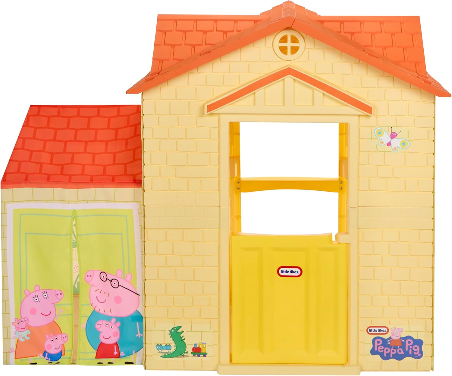 Little Tikes Peppa Pig Playhouse Indoor & Outdoor with Working Doors and Tunnel for Boys and Girls Ages 3+