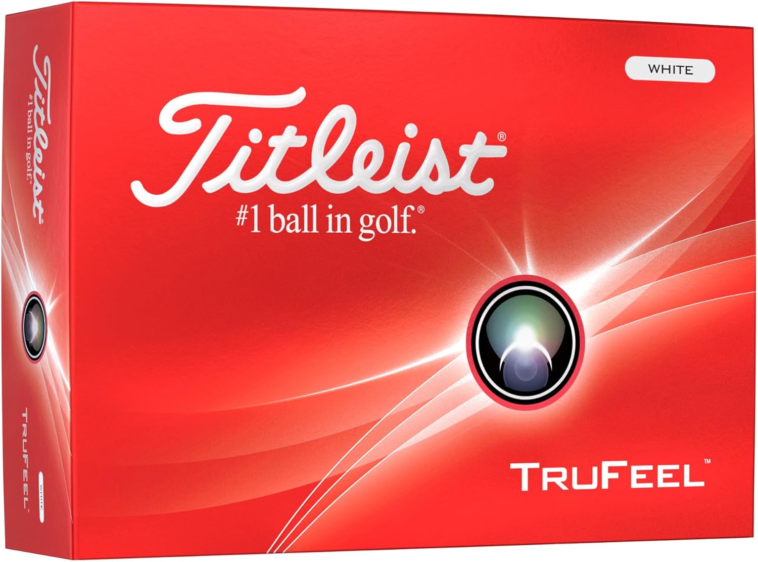 Titleist TruFeel Golf Ball, Pack of 12 Balls