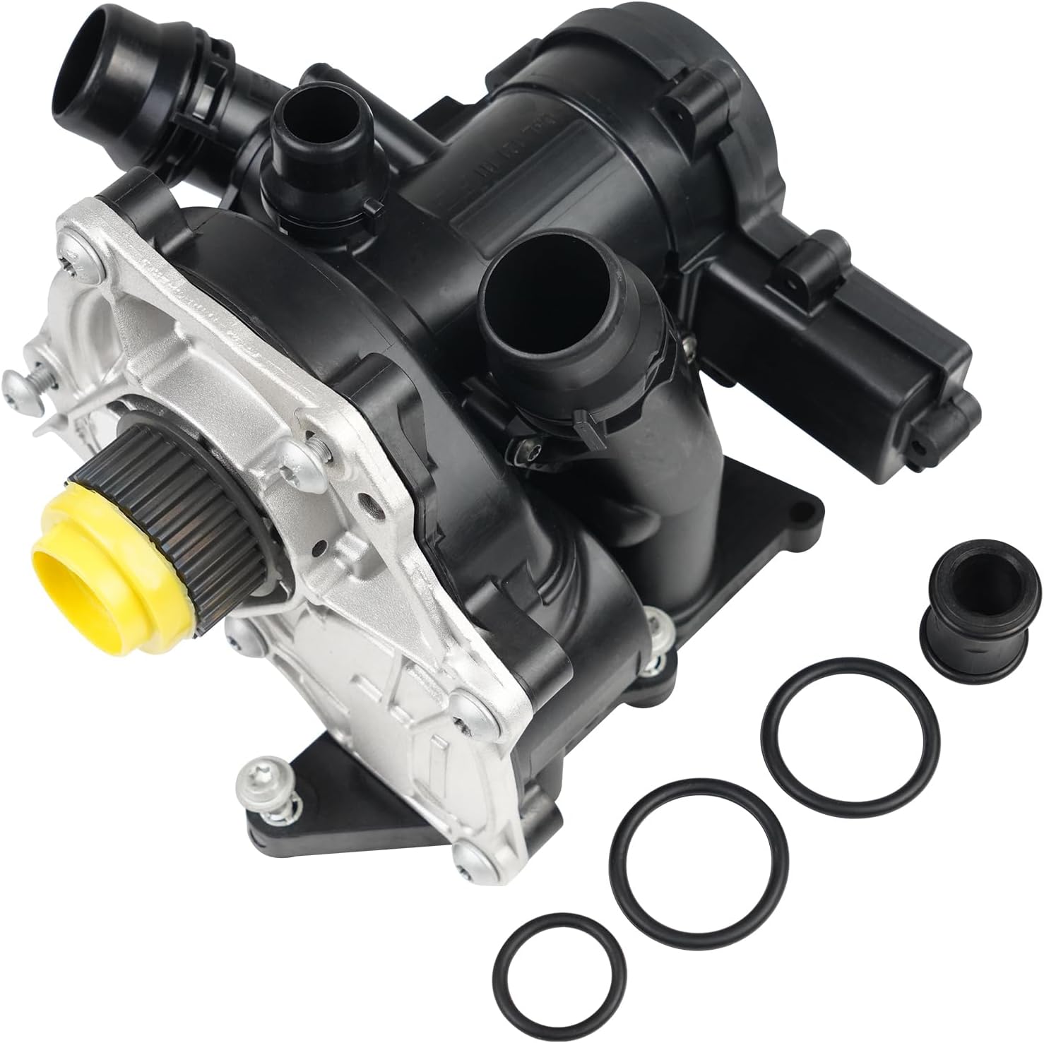 06L121111 Engine Water Pump Thermostat Housing Assembly Compatible with Volkswagen VW Golf Beetle Passat Compatible with Audi A3 A4 A5 S3 TT 1.8 2.0 EA888 Gen3