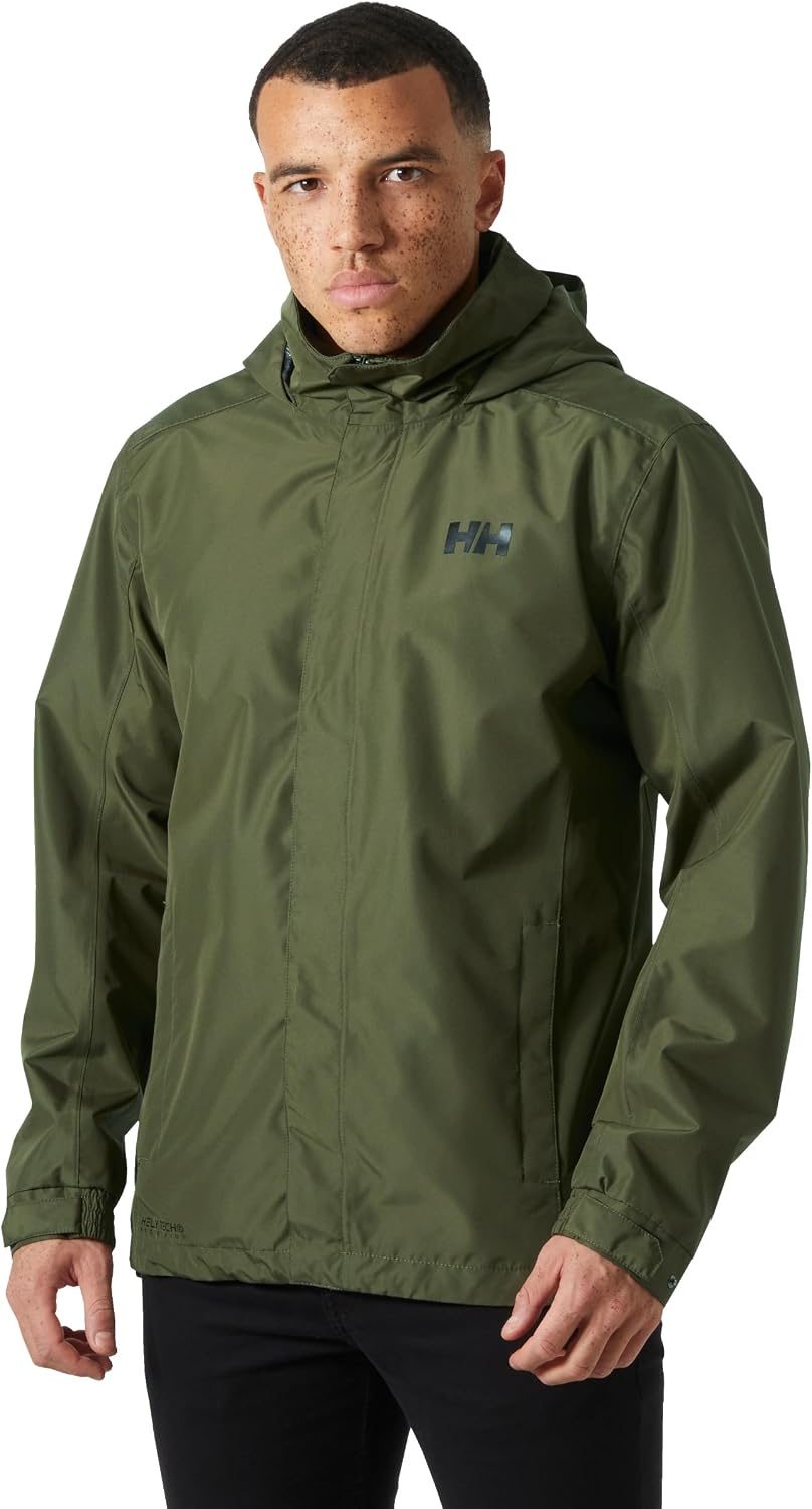 Helly Hansen mens Dubliner Waterproof Windproof Breathable Rain Coat Jacket