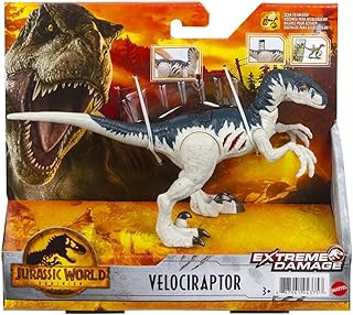 Jurassic World: Dominion Extreme Damage Dinosaurs for Kids Ages 3 Years & Up