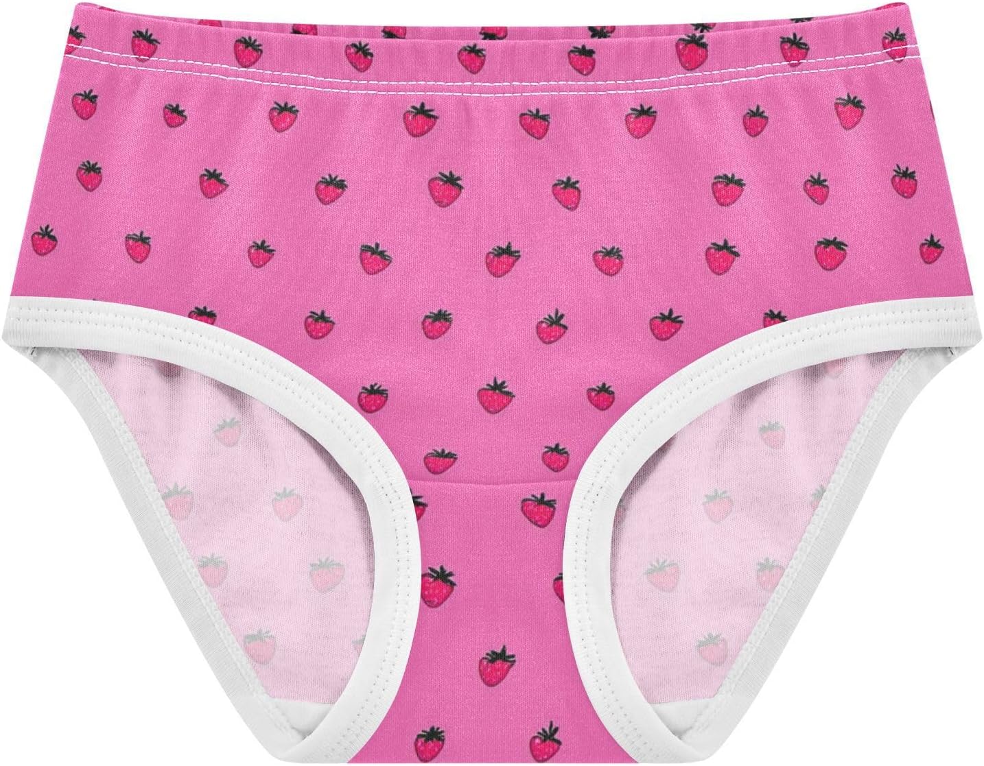 GuoChe Hipster Panties Breathable Triangle Panties Breathable Underwear for Young Girls in Sizes 2T,3T, 4T, 5T, 6Y and 8Y