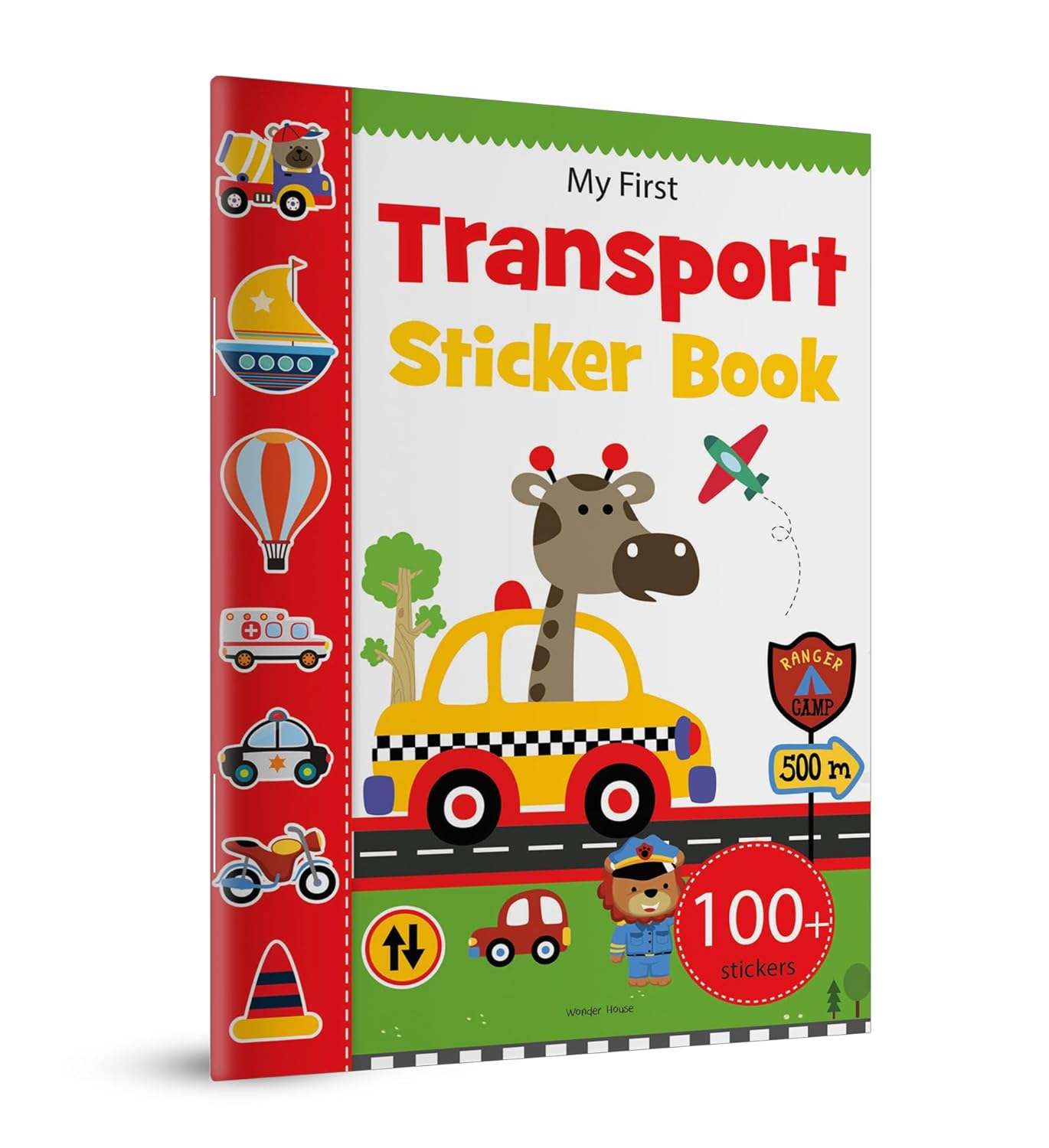 My First Transport Sticker Book: Exciting Sticker Book With 100 Stickers (My First Sticker Books)