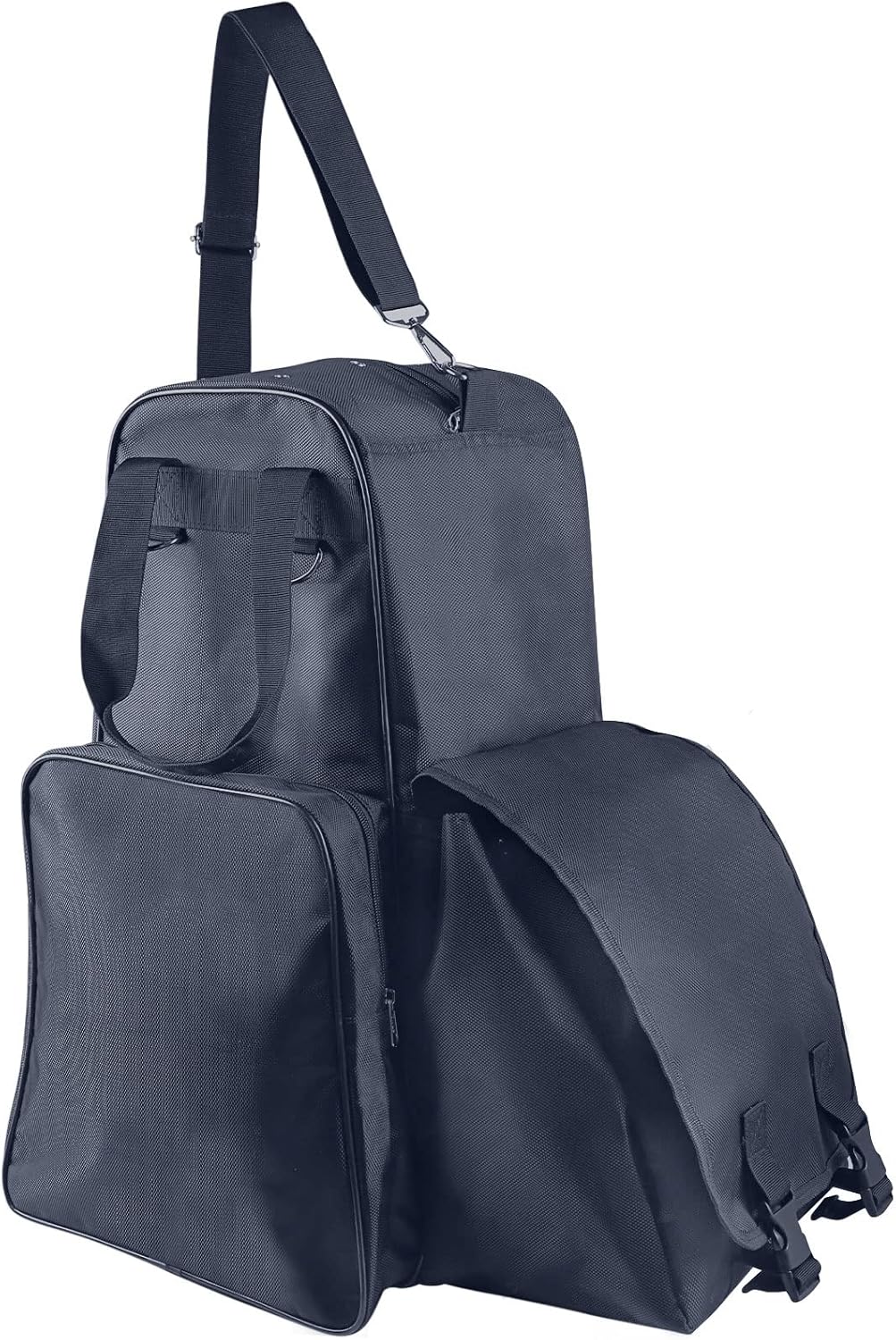 Harrison Howard Equestrian Pack Equipment Multi-Functional Carry Bag for Boots Helmet Horsewhip Horse Riding Pack Equipment