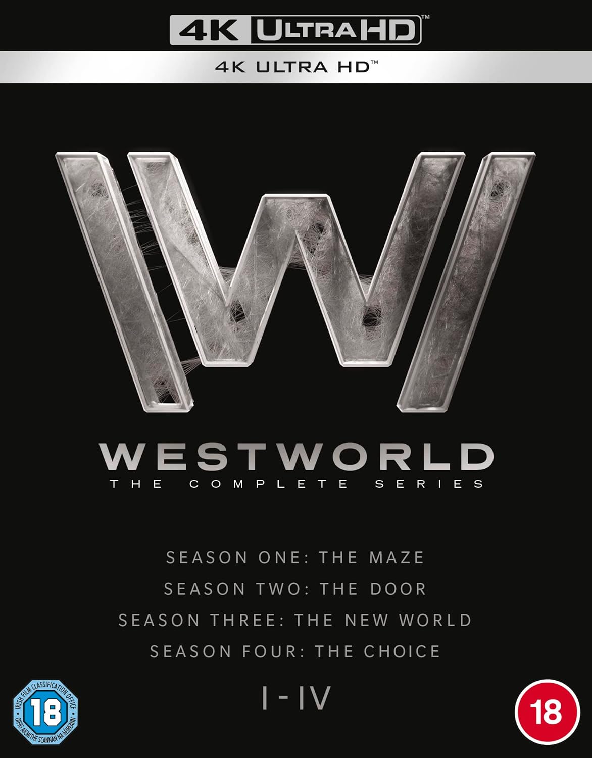 Westworld: The Complete Series [4K Ultra HD] [2022] [Region Free]