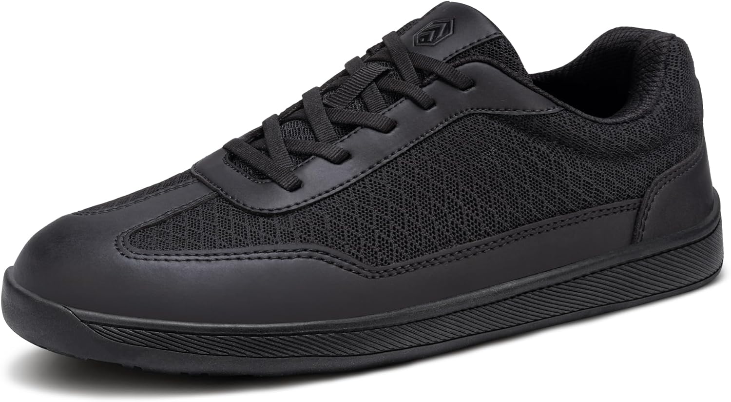 LARNMERN Safety Trainers Men Steel Toe Cap Trainers Non Slip Work Shoes Lightweight Breathable Comfortable Barefoot Shoes