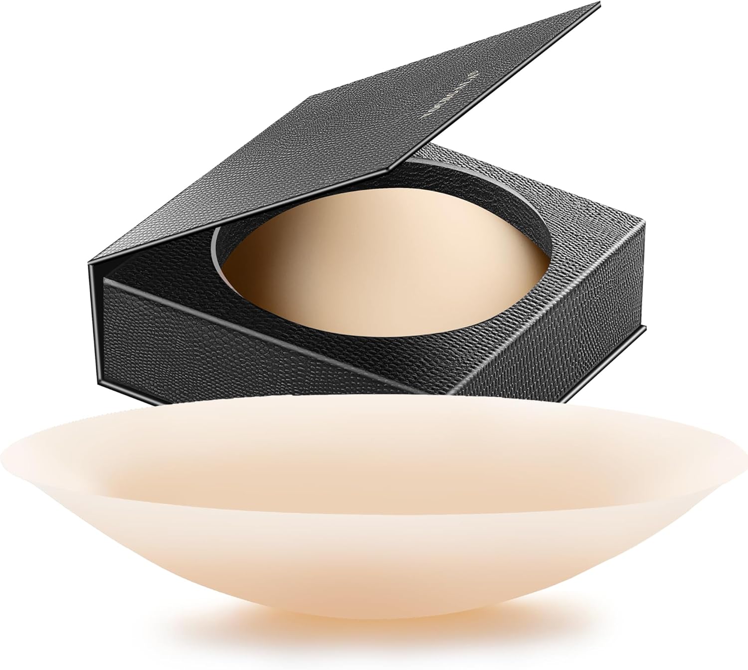 VOCH GALA Nipple Covers for Women with Reliable Stickiness, Invisible Seamless Pasties, Reusable with Portable Storage Box