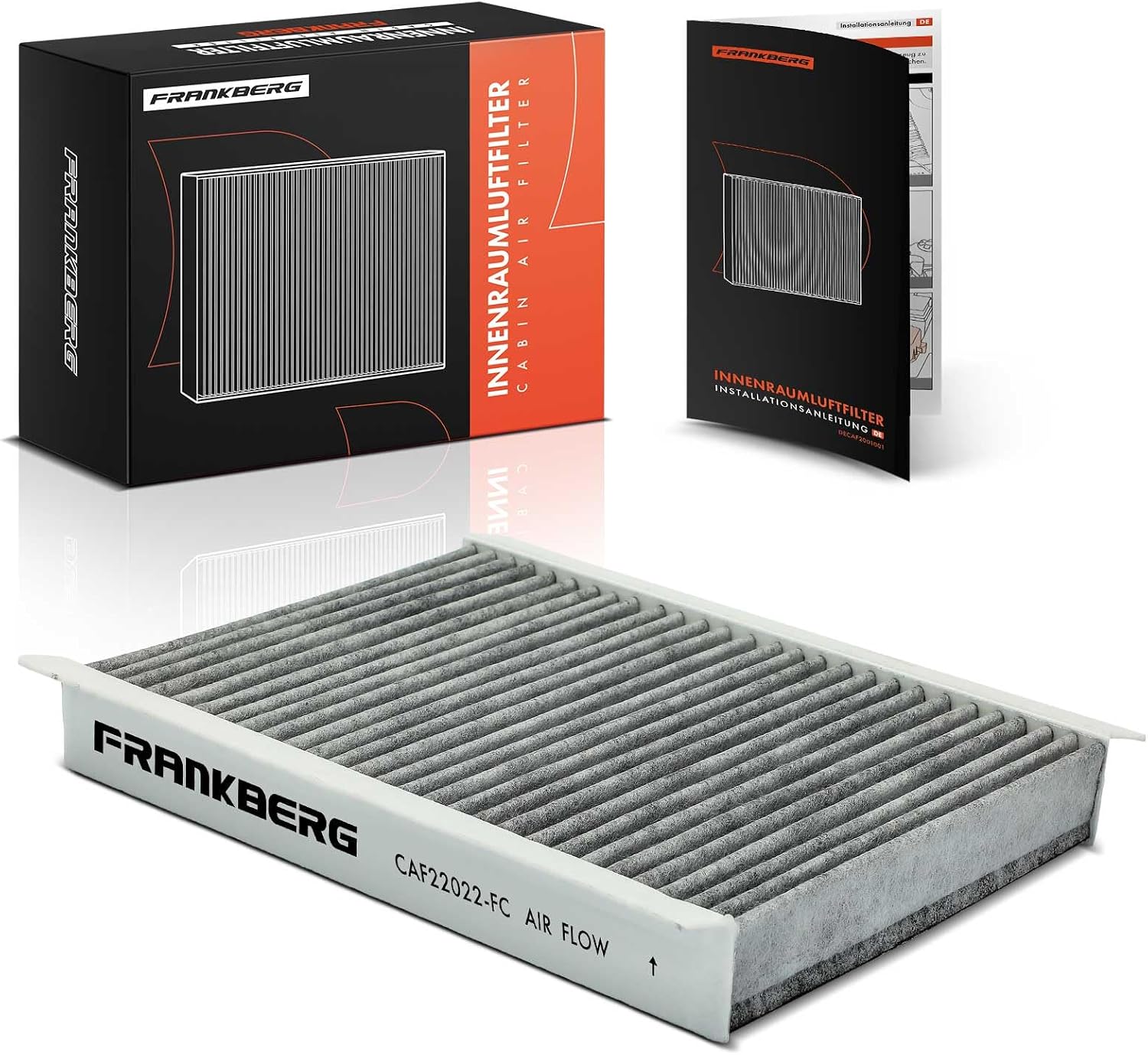 Frankberg Cabin Air Filter Pollen Filter with Activated carbon Compatible with Tonale 965 500L 351 352 500X 334 Renegade SUV B1 BU BV Renegade Van B1 BU Replace# 51979427 | Compatible with: 500X 334, Renegade SUV B1 BU BV, 500L 351 352, Tonale 965, Renegade Van B1 BU, Compass M6 M7 MP MV