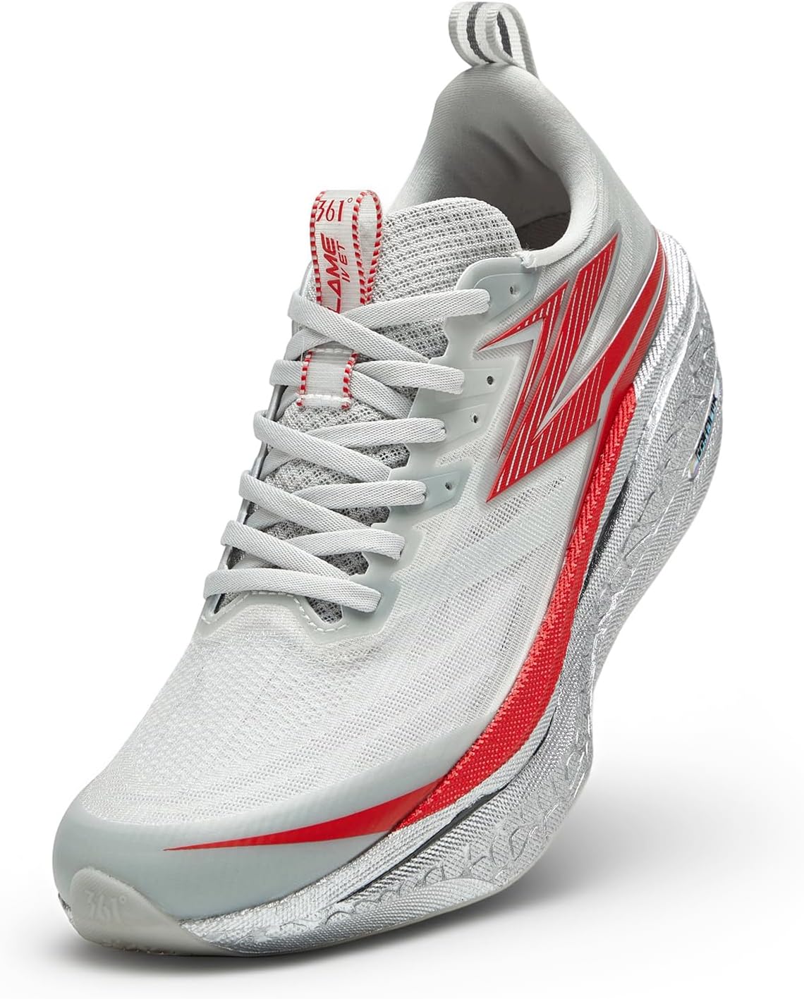 361° Flame 4ET Running Shoes for Men Wide Foot Sneakers Cushion Lightweight
