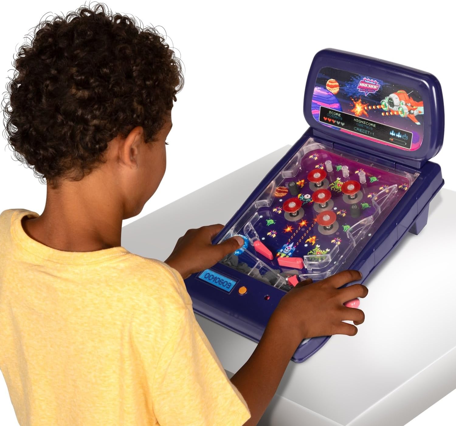 Arcade Alley Games Table Top Pinball Fun Family Indoor Playroom Game