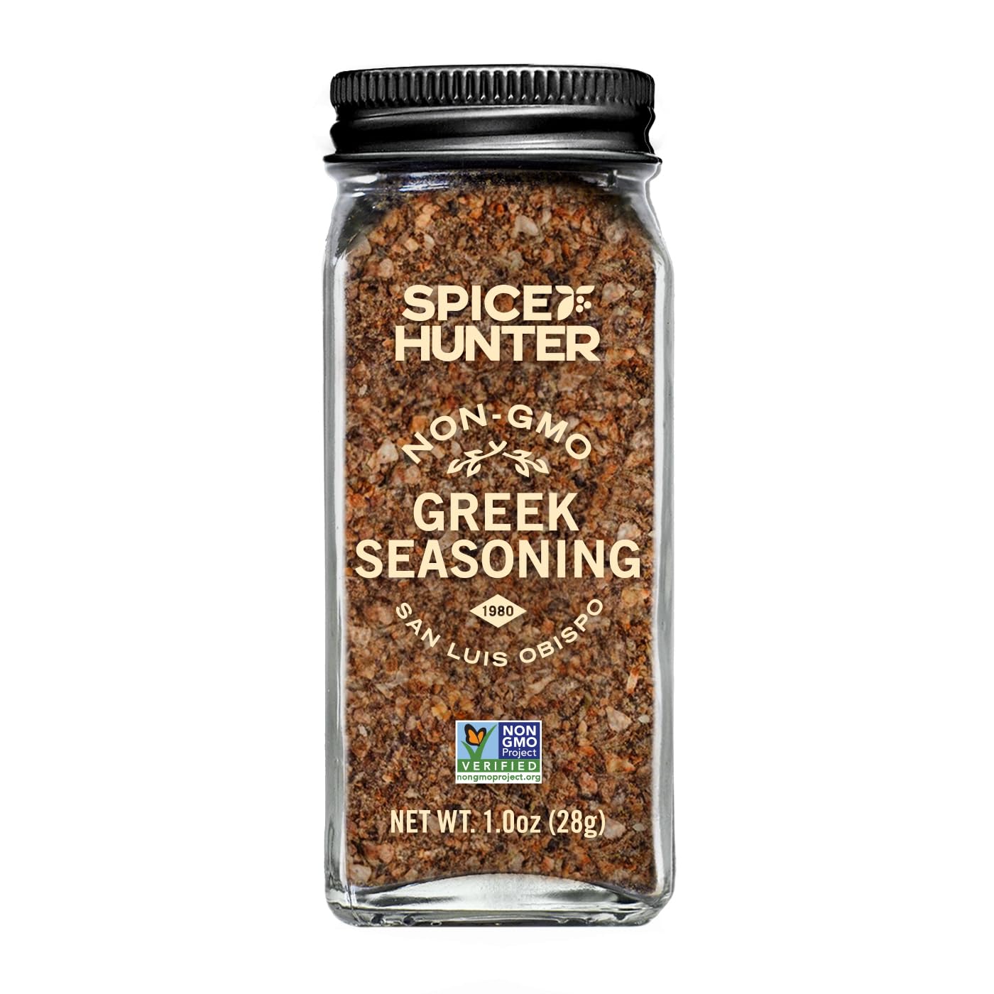 The Spice Hunter Seasoning Blend jar, Greek, 1 Oz