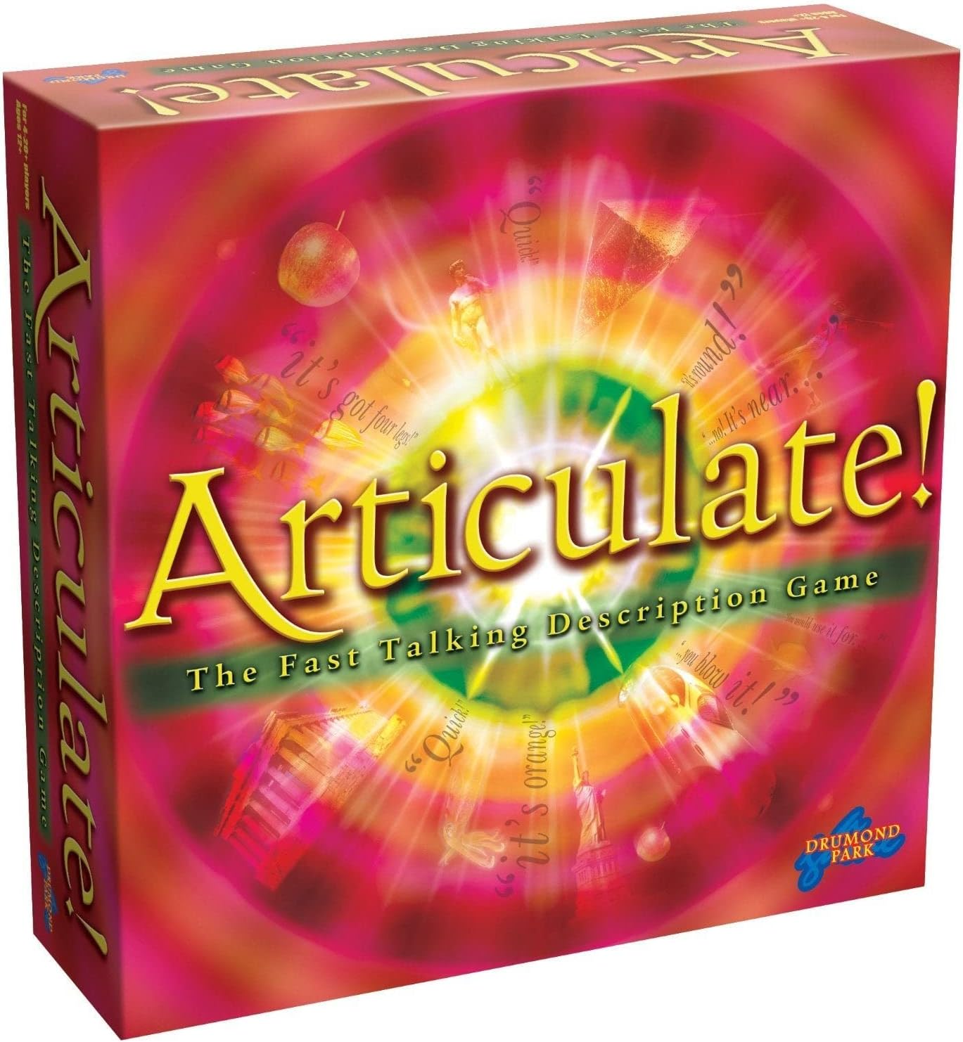 Drumond Park Articulate Family Board Game, The Fast Talking Description Games For Adults And Kids Suitable From 12+ Years For 4-20+ Players