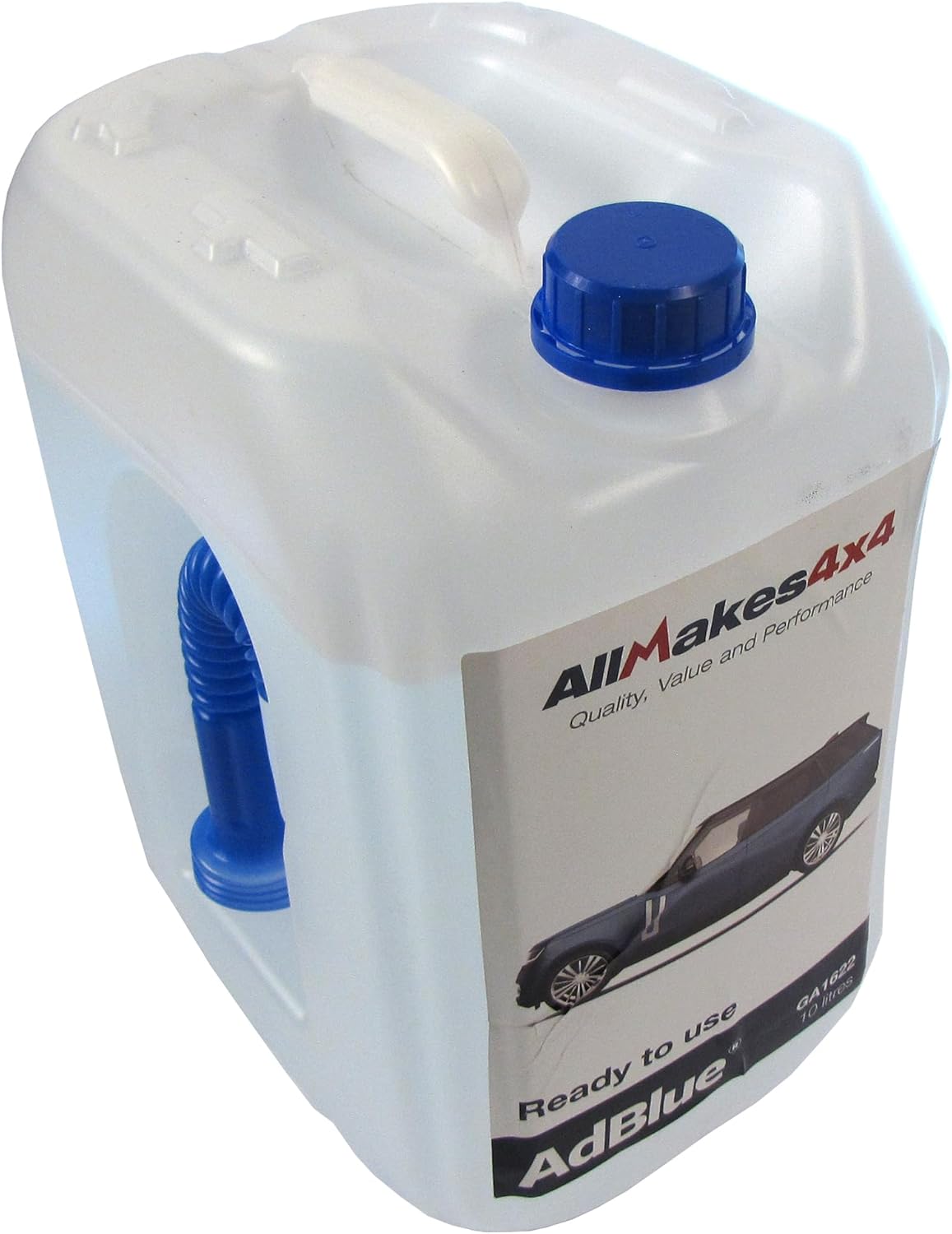 AdBlue Diesel Exhaust Fluid DEF SCR LR072258, Original Equipment, Bulk 2.6-Gallon / 10L Container, Compatible with Land Rover Discovery 5, Range Rover Sport, Velar, And Evoque, Diesel Vehicles Only