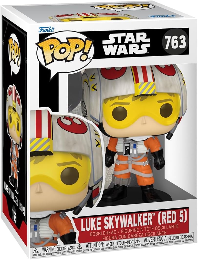 Funko POP! Star Wars: SWS9 - Luke Red 5 - Collectable Vinyl Figure - Gift Idea - Official Merchandise - Toys Age 3+ for Kids & Adults - Movies Fans - Model Figure for Collectors and Display