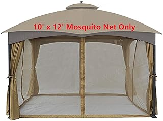 APEX GARDEN 10 Ft. x 12 Ft. Gazebo Replacement Mosquito Netting (Mosquito Net Only)