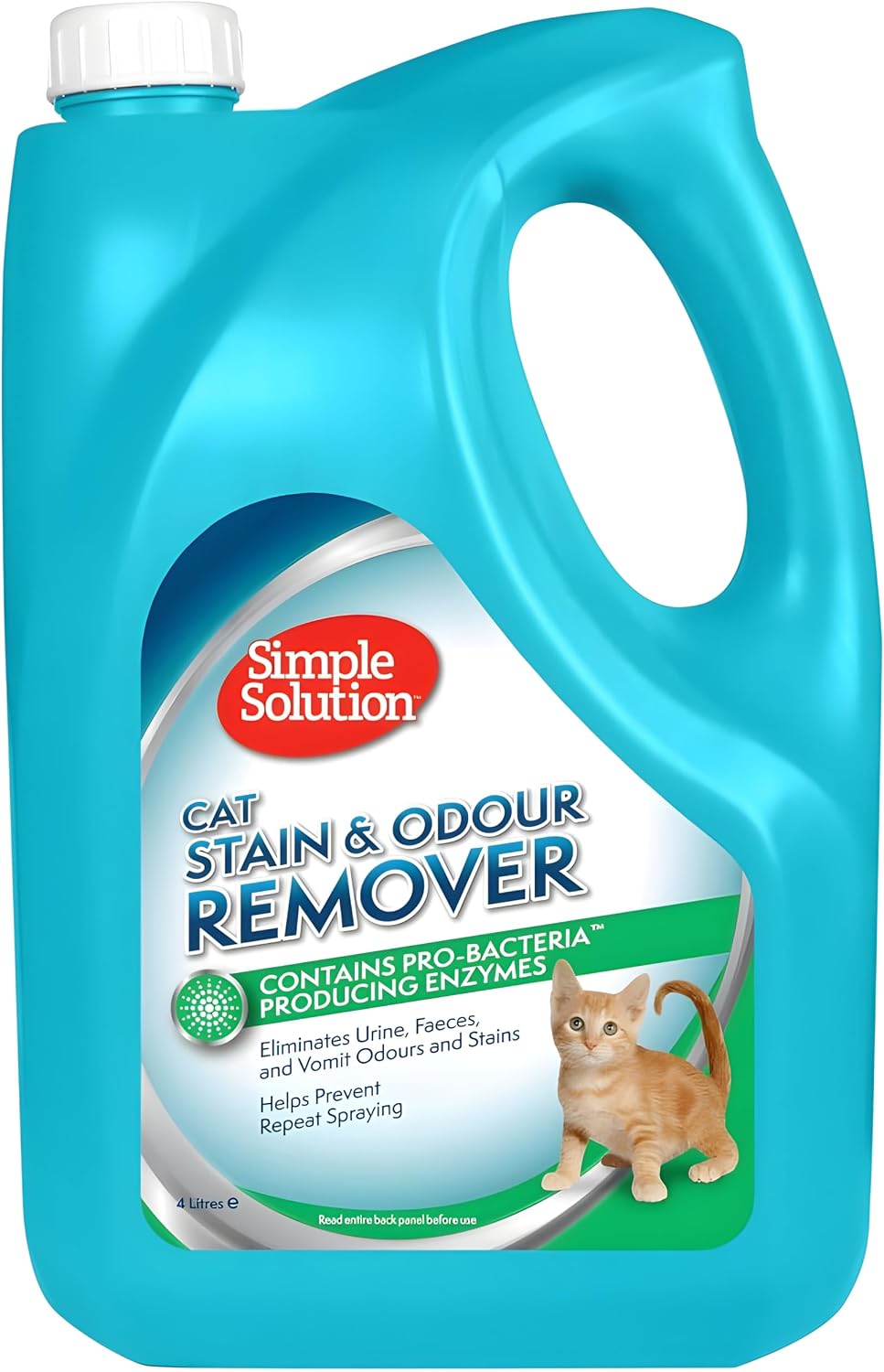 Simple Solution Pet Stain and Odour Remover for Cats 4 litre