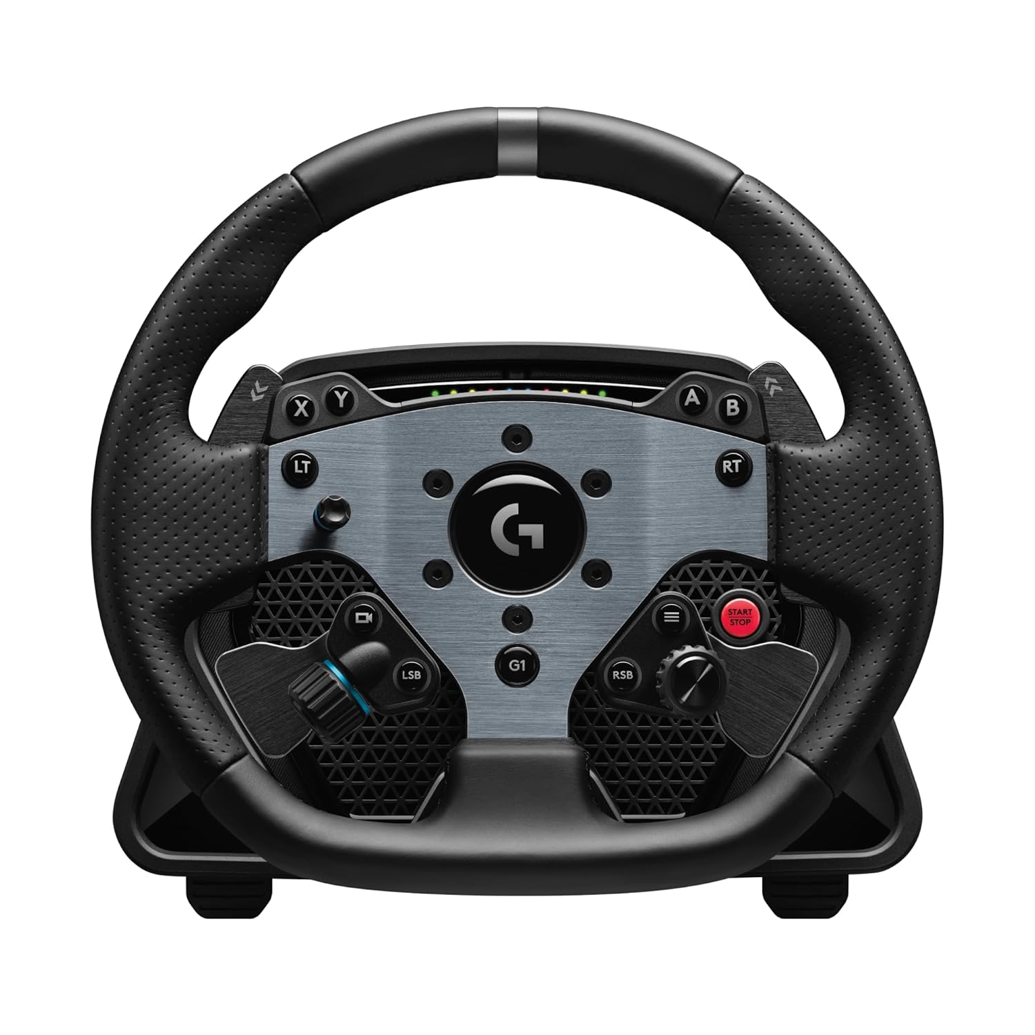 Logitech G PRO Racing Wheel for PC, Direct Drive 11 Nm Force, TRUEFORCE Force Feedback, Magnetic Gear Shift Paddles, Dual Clutch, OLED Display, Quick Release, PRO Button Layout