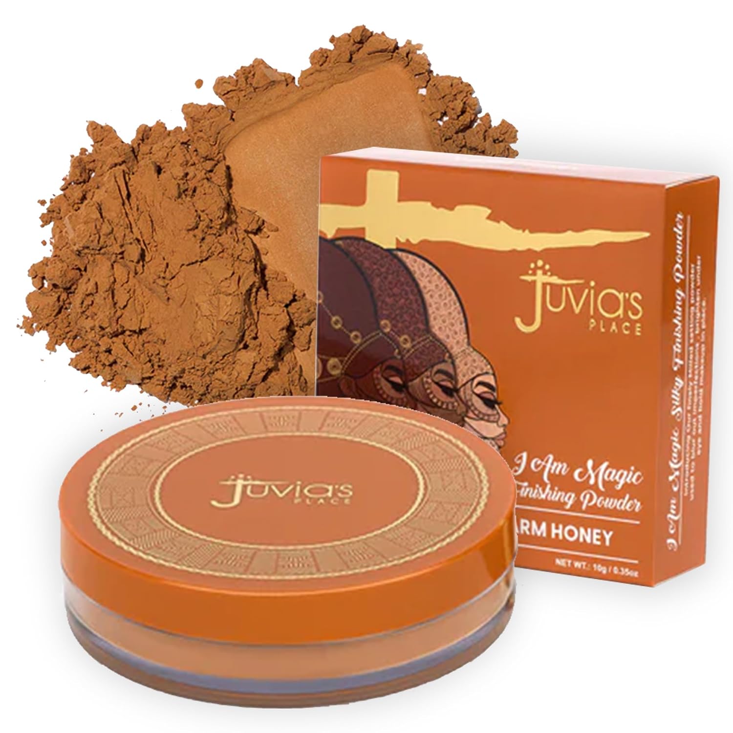 Juvia's Place I Am Magic Silky Finishing Powder - Warm Honey, Face Powder