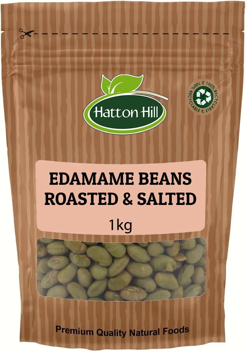 Edamame Beans Roasted & Salted 1kg by Hatton Hill